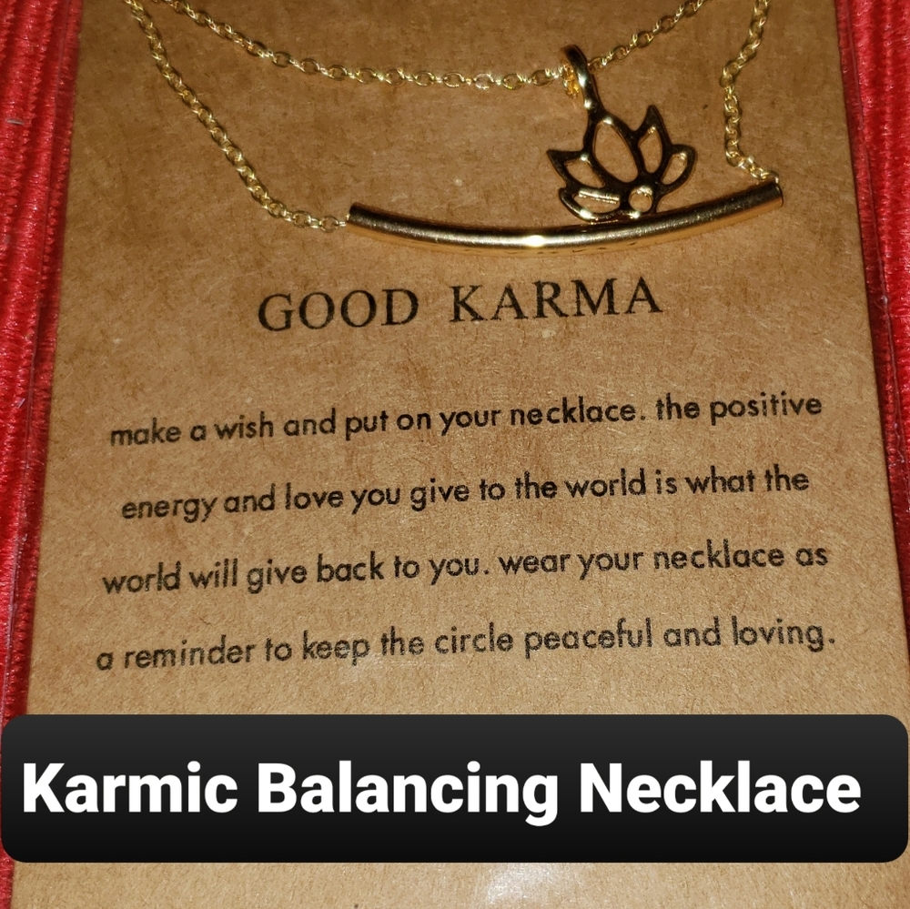 Good Karma Necklace-NWTs